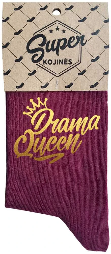 Moteriškos kojinės „Drama Queen“