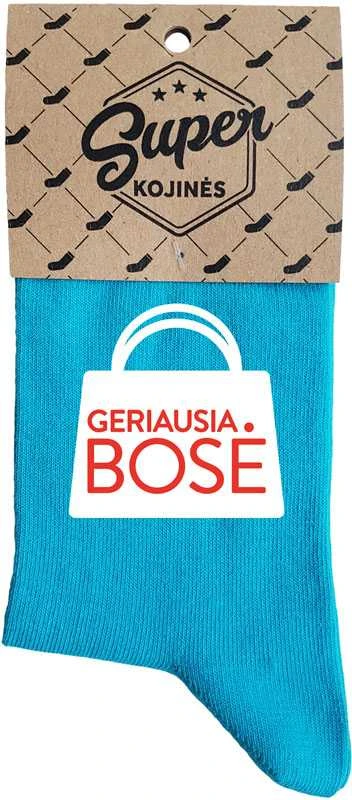 Moteriškos kojinės „Geriausia Bosė“