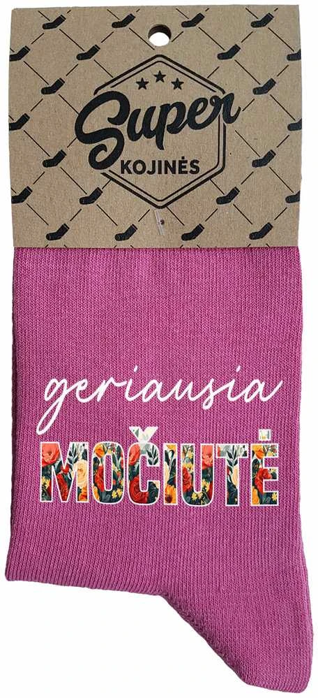 Moteriškos kojinės "Geriausia močiutė"