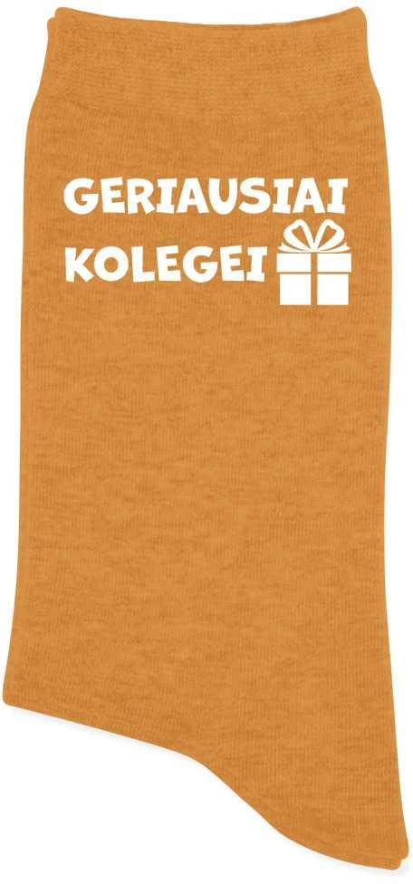 Moteriškos kojinės "Geriausiai kolegei"