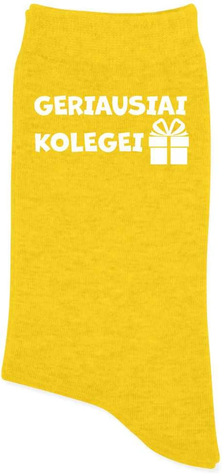 Moteriškos kojinės "Geriausiai kolegei"