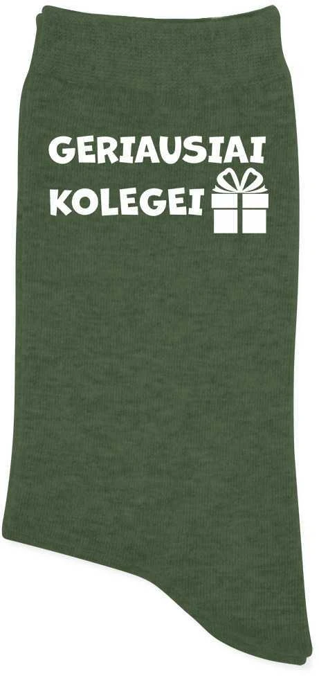 Moteriškos kojinės "Geriausiai kolegei"
