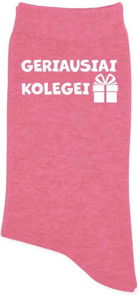 Moteriškos kojinės "Geriausiai kolegei"