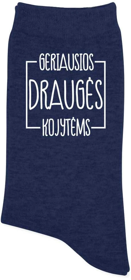 Moteriškos kojinės "Geriausios draugės kojytėms"