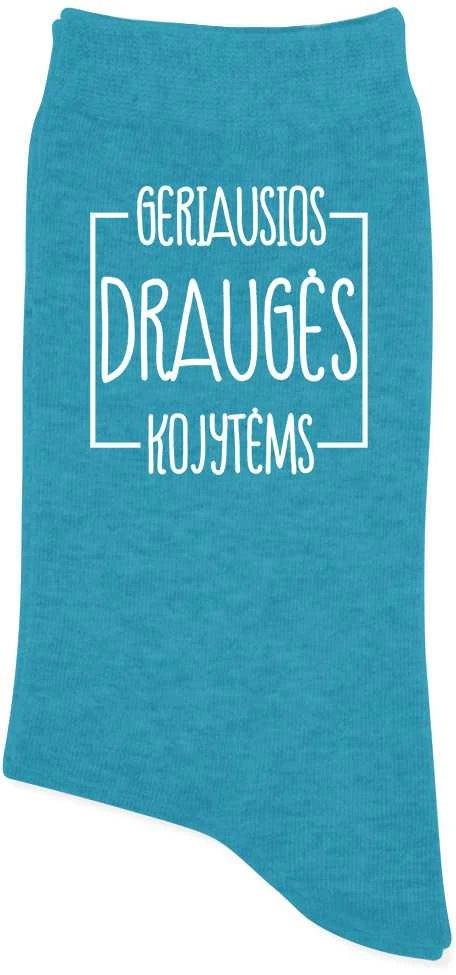 Moteriškos kojinės "Geriausios draugės kojytėms"