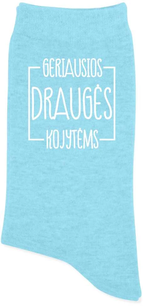 Moteriškos kojinės "Geriausios draugės kojytėms"