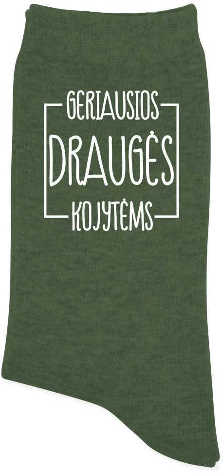 Moteriškos kojinės "Geriausios draugės kojytėms"