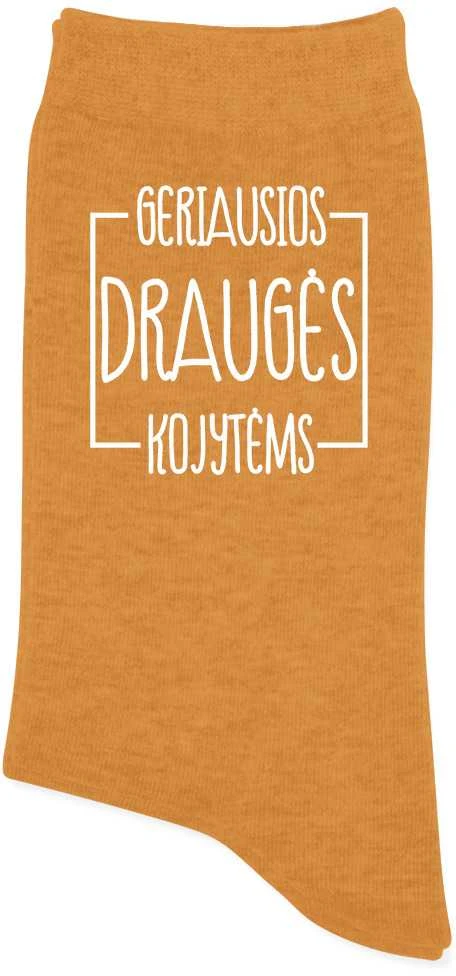 Moteriškos kojinės "Geriausios draugės kojytėms"