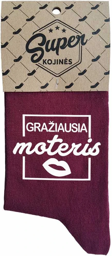 Moteriškos kojinės "Gražiausia moteris"