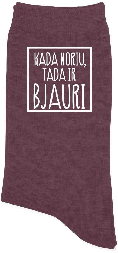 Moteriškos kojinės "Kada noriu tada ir bjauri"