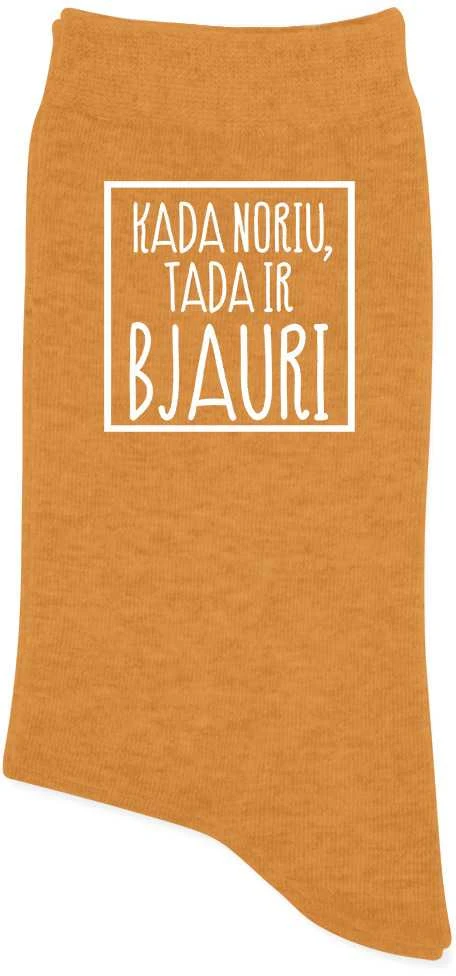 Moteriškos kojinės "Kada noriu tada ir bjauri"