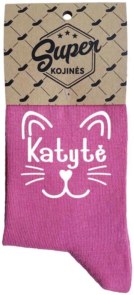 Moteriškos kojinės "Katytė"