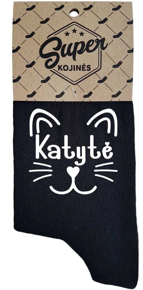 Moteriškos kojinės "Katytė"
