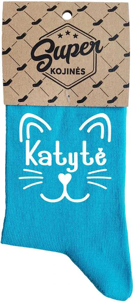 Moteriškos kojinės "Katytė"