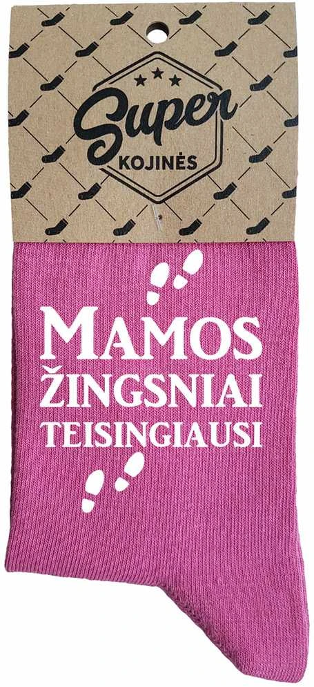 Moteriškos kojinės "Mamos žingsniai"