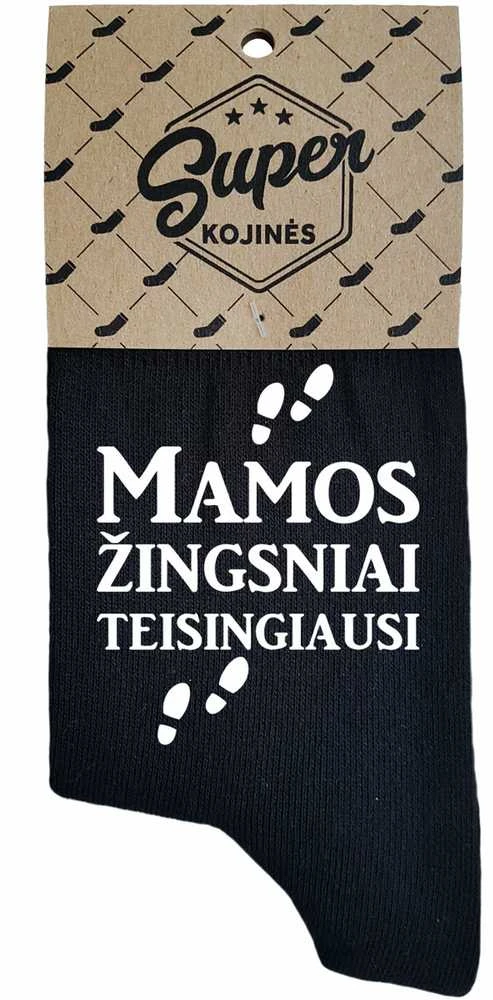 Moteriškos kojinės "Mamos žingsniai"