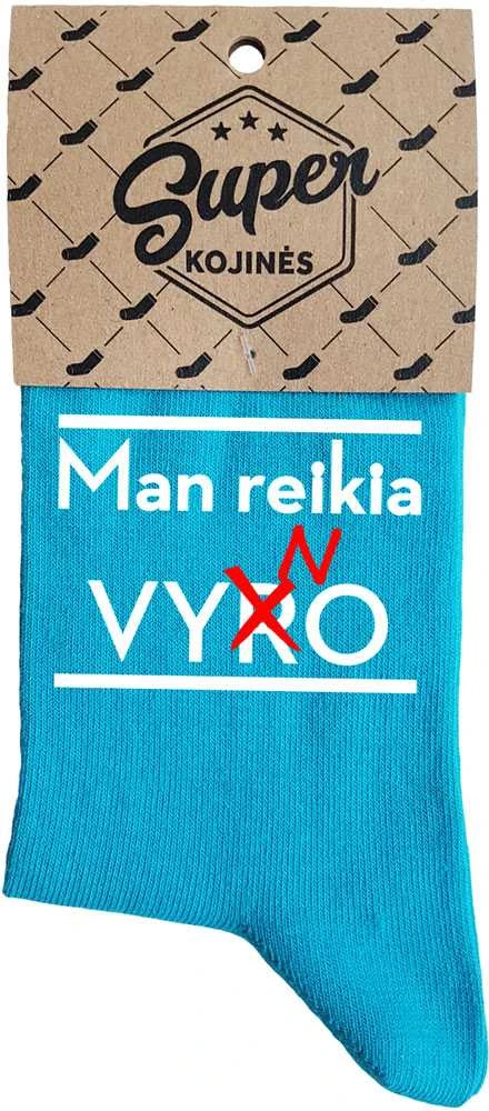 Moteriškos kojinės „Man reikia vyno“