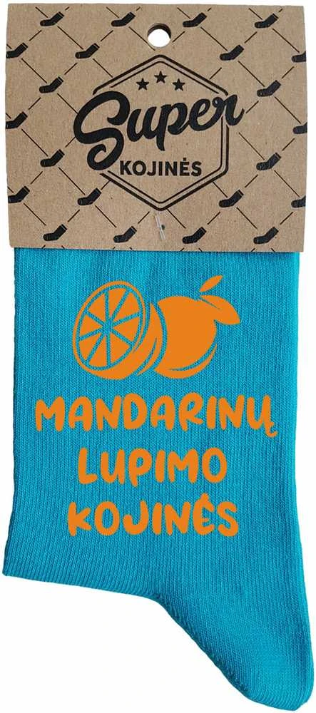 Moteriškos kojinės "Mandarinų lupimo kojinės"