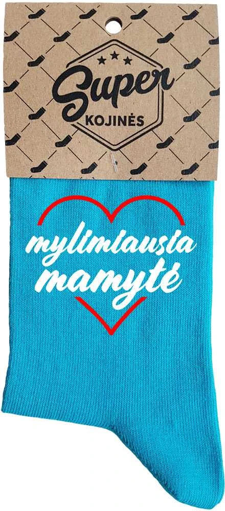 Moteriškos kojinės "Mylimiausia mamytė"