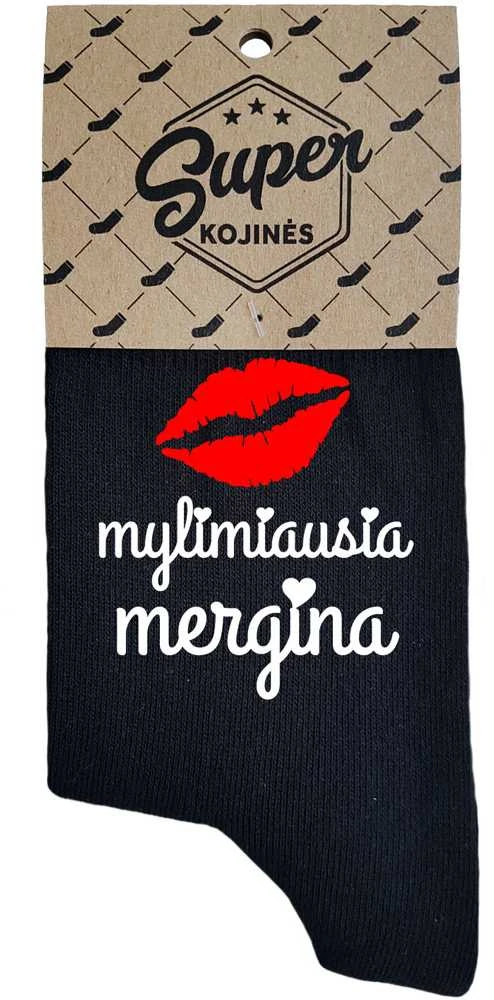 Moteriškos kojinės „Mylimiausia mergina“