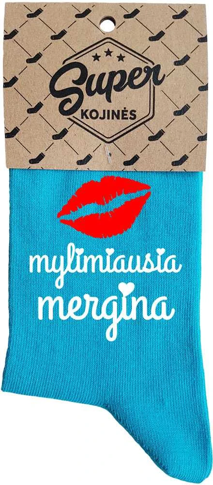 Moteriškos kojinės „Mylimiausia mergina“