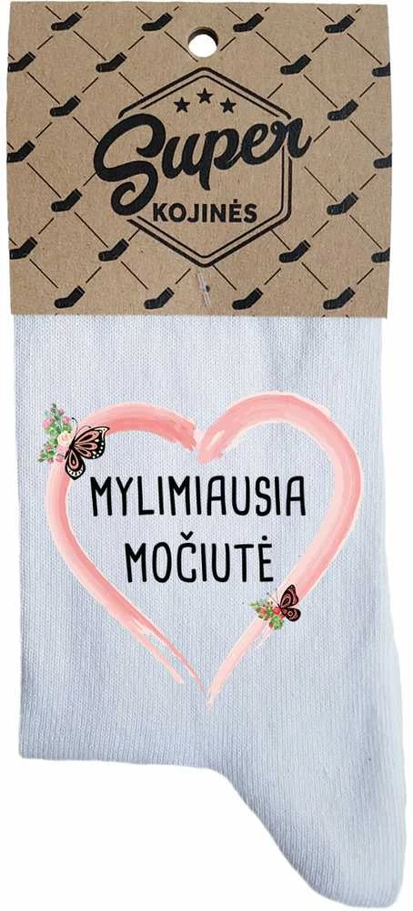 Moteriškos kojinės "Mylimiausia močiutė"