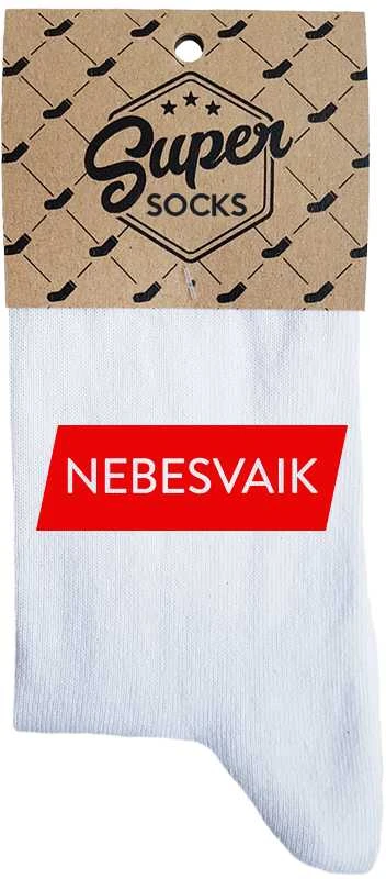 Moteriškos kojinės "Nebesvaik"