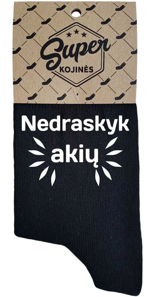 Moteriškos kojinės „Nedraskyk akių“