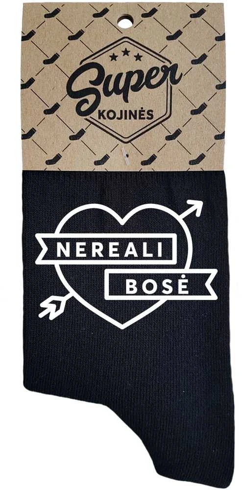 Moteriškos kojinės „Nereali bosė"