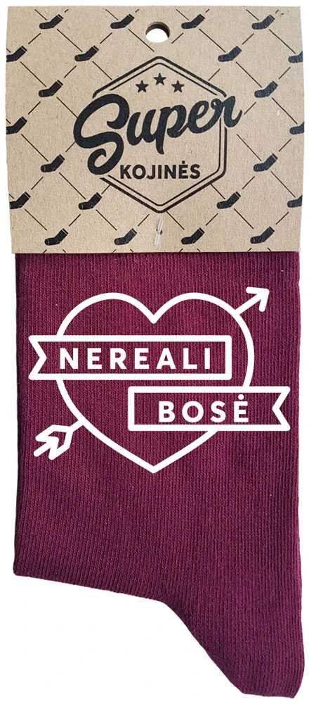 Moteriškos kojinės „Nereali bosė"