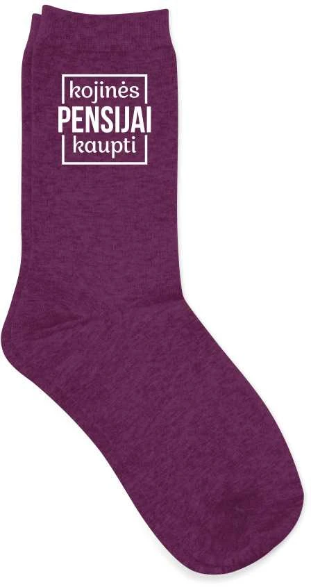 Moteriškos kojinės "Pensijai kaupti"