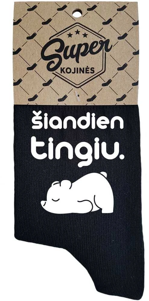 Moteriškos kojinės „Šiandien tingiu“
