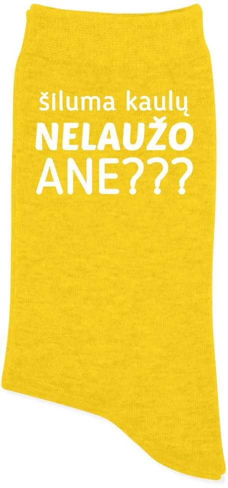 Moteriškos kojinės "Šiluma kaulų nelaužo"