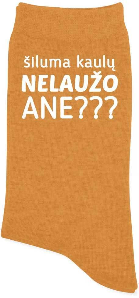 Moteriškos kojinės "Šiluma kaulų nelaužo"