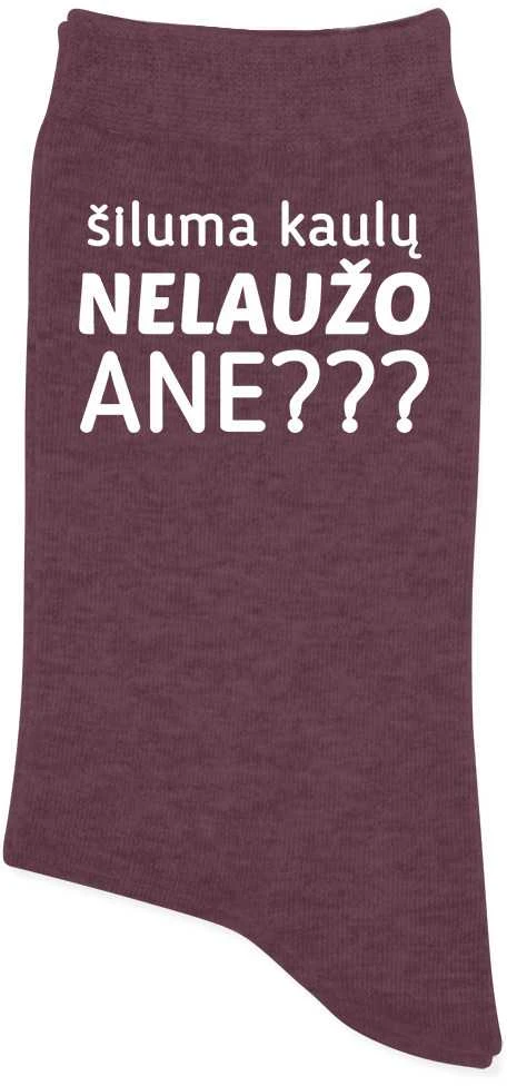 Moteriškos kojinės "Šiluma kaulų nelaužo"
