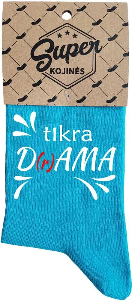 Moteriškos kojinės „Tikra D(r)ama“