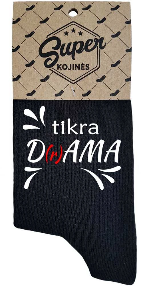 Moteriškos kojinės „Tikra D(r)ama“