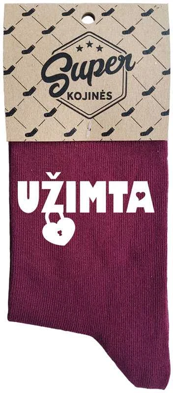 Moteriškos kojinės „Užimta“