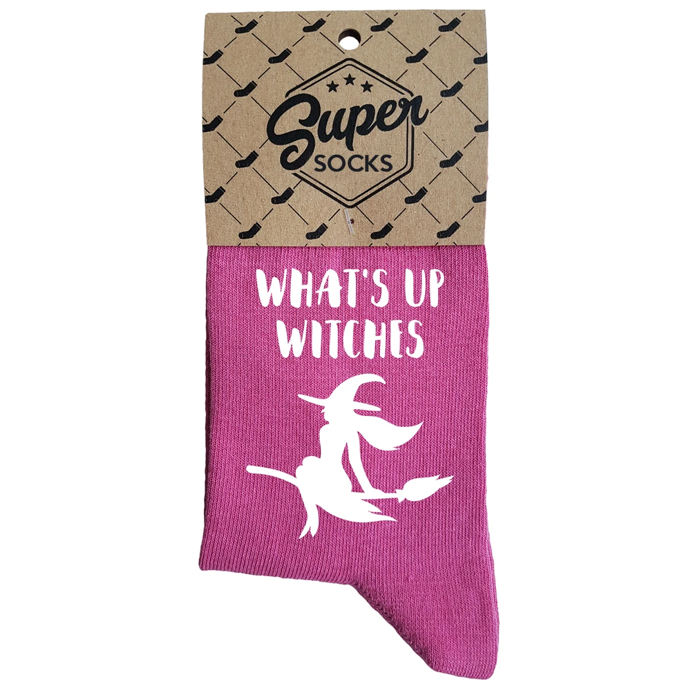 Moteriškos kojinės „What's up witches“