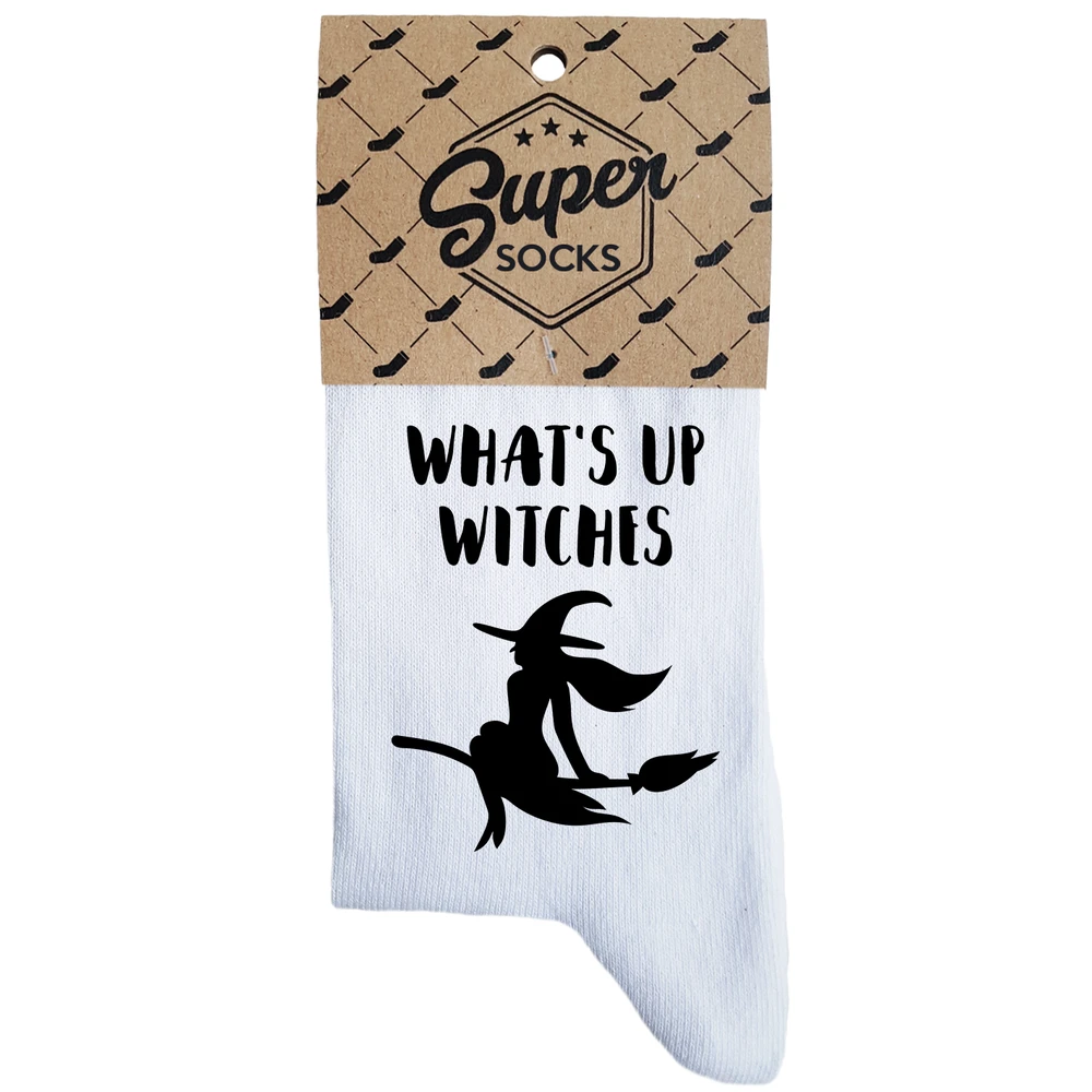 Moteriškos kojinės „What's up witches“