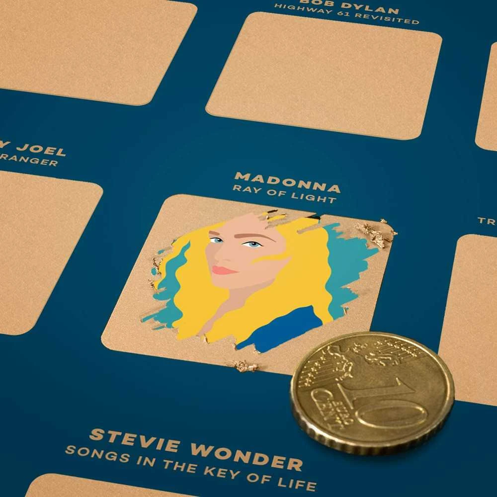 Nutrinamas plakatas EnnoVatti "Muzikos albumų TOP 100"