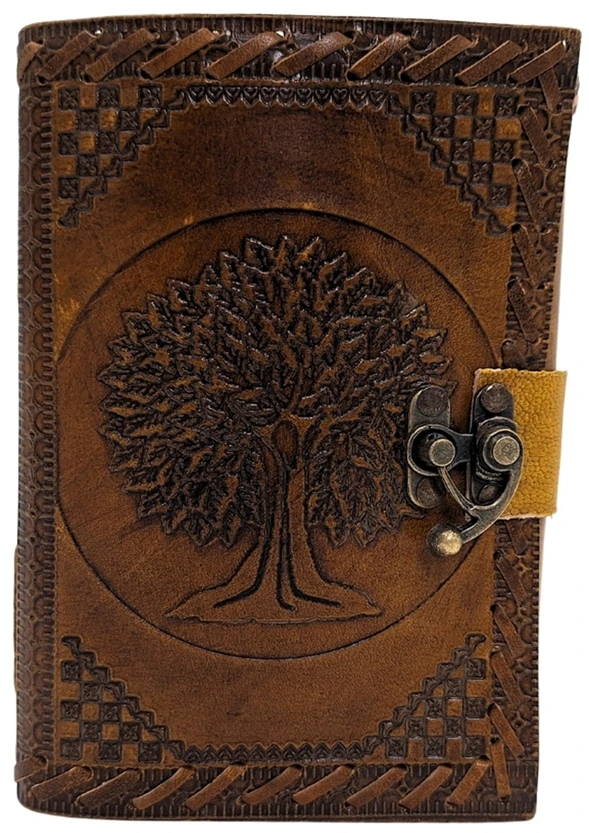 Mirtop Odinė retro užrašinė „Gyvybės medis“, 200 p., 18×13 cm