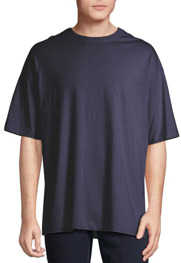 Oversized premium UNISEX marškinėliai be spaudos