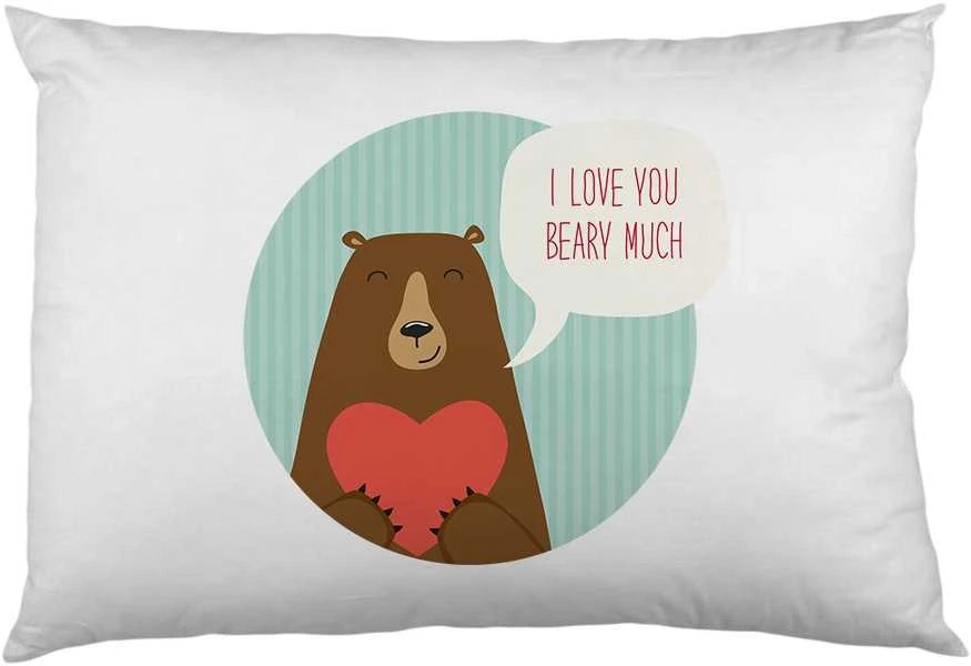 Pagalvės užvalkalas "Beary much"