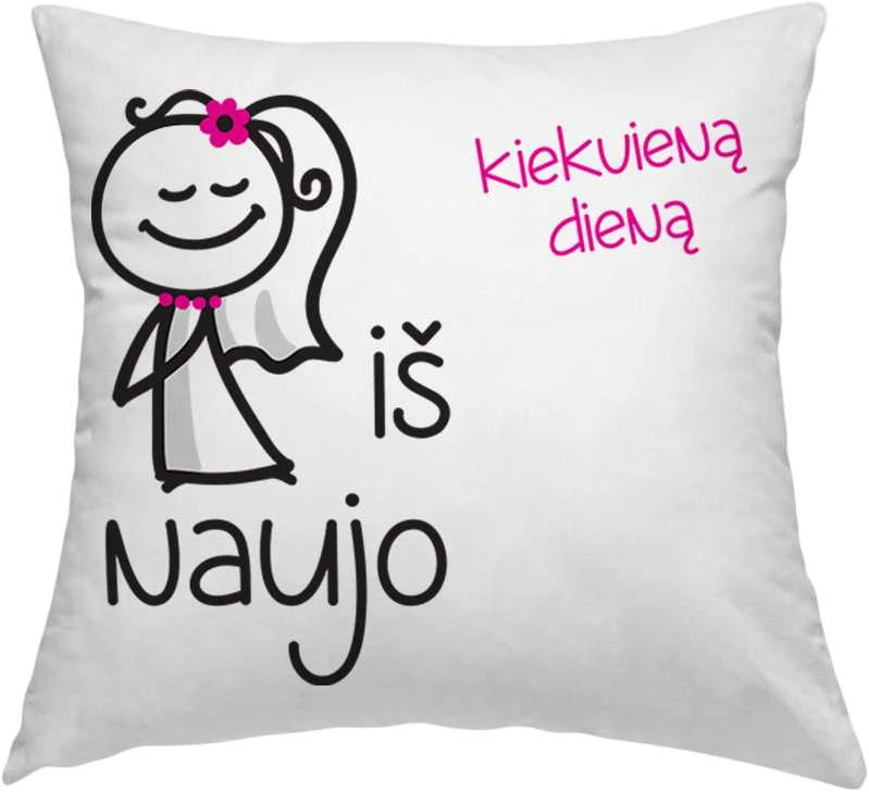 Pagalvių užvalkalų komplektas "Įsimyliu iš naujo"