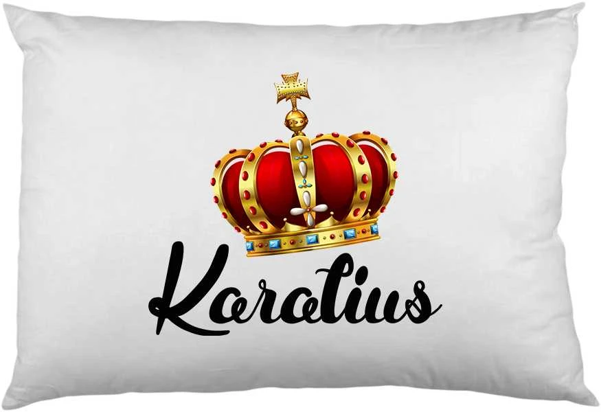 Pagalvių užvalkalų komplektas "Karalius ir Karalienė"