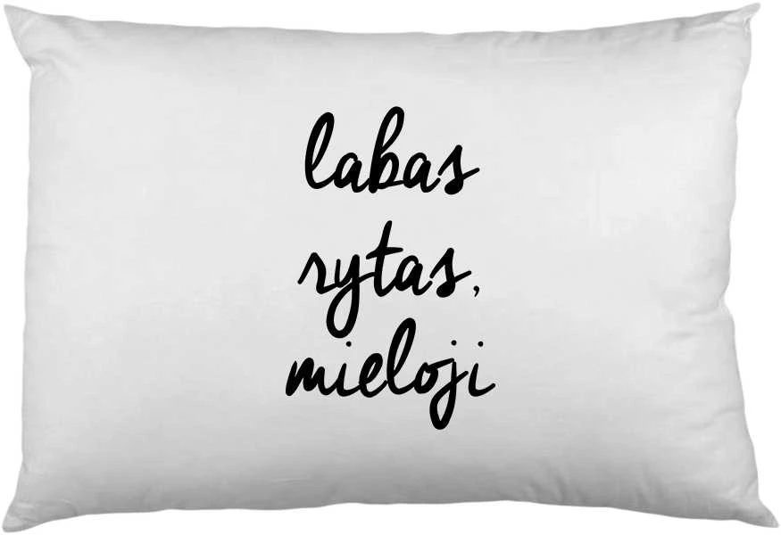 Pagalvių užvalkalų komplektas "Labas rytas, mielieji"