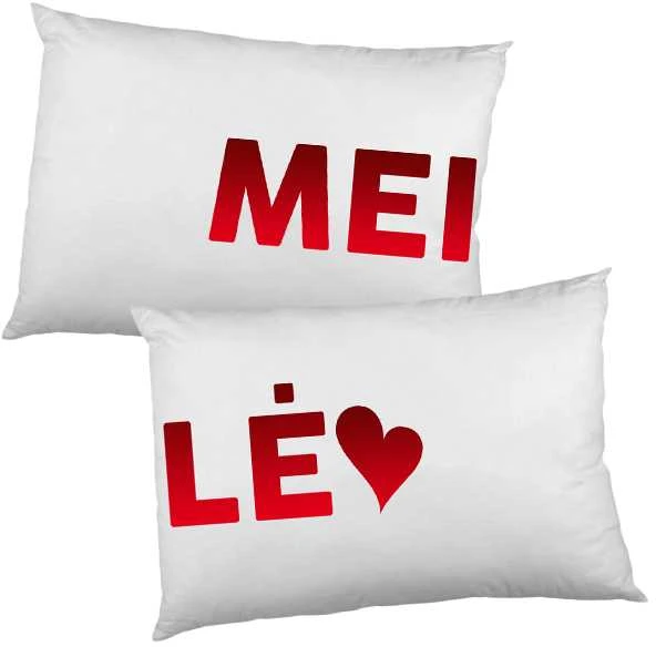 Pagalvių užvalkalų komplektas "MEI-LĖ"