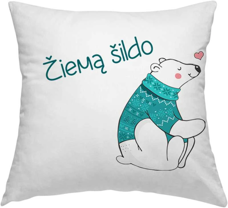 Pagalvių užvalkalų komplektas "Meilė šildo"