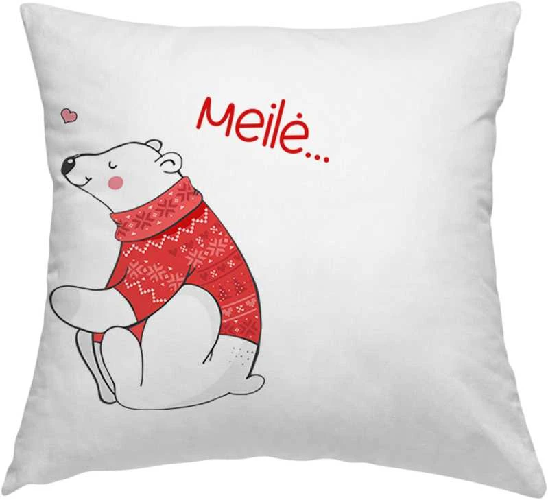 Pagalvių užvalkalų komplektas "Meilė šildo"